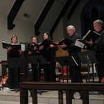 April,2009 Singing a madrigal