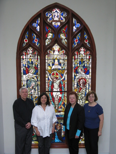 With window  from the old convent at St. Maragaret's.
