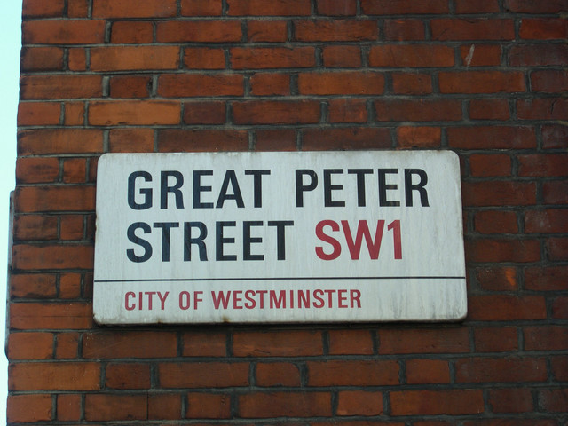Farewell to our week on Great Peter Street.