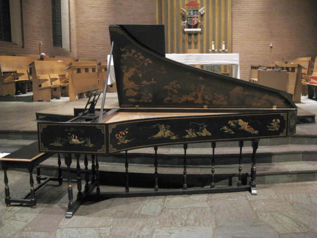Belmont Abbey's Kingston harpsichord