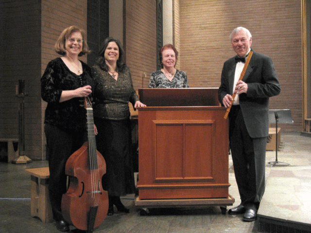 CPM with chamber organ Feb 13 at Belmont Abbey.