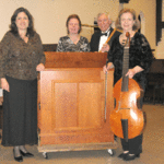 German Baroque music concert with chamber organ at St. Martin's, Feb 18, 2012 