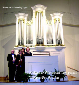 Historic 1800 Tannenberg Organ