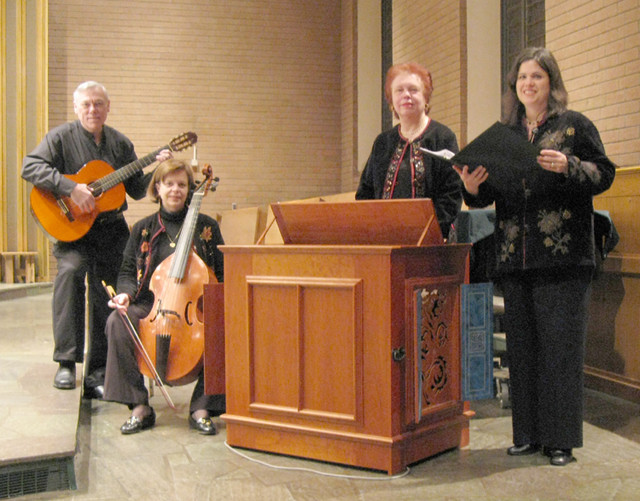 February 2010 concert, Belmont Abbey.
"Tulipmania!"