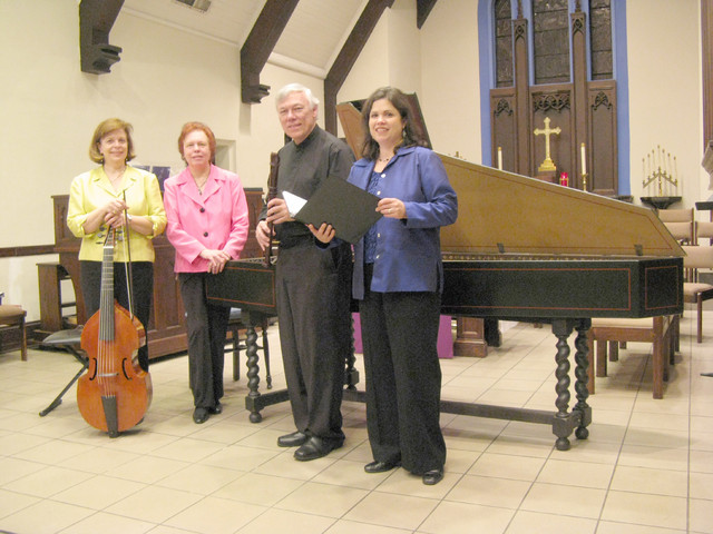 St. Martin's March 2010 with Martin double Harpsichord