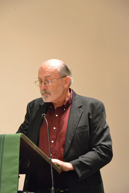 Dean Hoffman reading a poem by John Masefield. Blackbeard Show October 2018