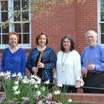 Karen, Holly, Rebecca and Eddie at St. Martin's