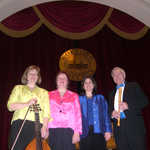 On the stage at Old Main, Wofford College, Spartanburg, SC