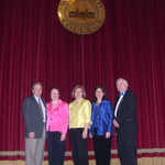 Wofford College with Jhon Akers, classical guitarist and our host, April 10, 2007