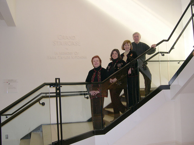 On the Grand Staircase - Columbia Musuem of Art, Columbia SC, January 2008