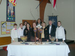 CPM with some of the youth at St. James' Hendersonville, who put on a lovely candlemas reception following our concert