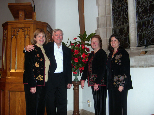 Holly, Eddie, Karen, Rebecca, St. James, Hendersonville, Candlemas Concert, January 29, 2006