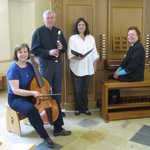 CPM with the David Moore organ in the chapel at St. Margaret's, Roxbury.