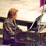 Karen and the Abbey's Kingston harpsichord