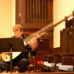 Willaim Feasley, theorbo,  Feb. 2008