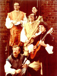 early days of the ensemble
back to front - Richard Kennedy, Karen, Eddie, Greg Hill, Pierce Howard