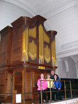 CPM with William Drake Organ (in Abraham Jordan case), Grosvenor Chapel, London.