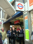 Arriving at Bond Street Station - nearest stop of Handel's House