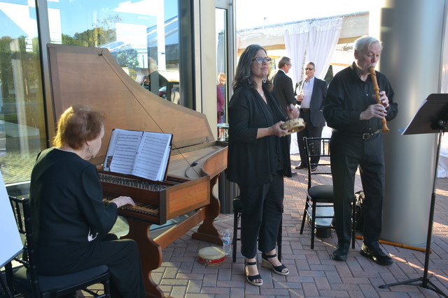 Oct 6, 2022 Performing for the opening of the Gaston Community Foundation New Building