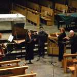 Belmont Abbey Oct 2022 - on;y Bach piece with 3 flutes!
