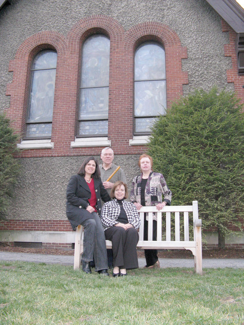 Outside the church - Asheville NC