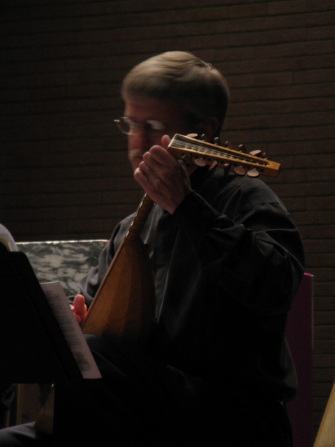 Steve with the lute